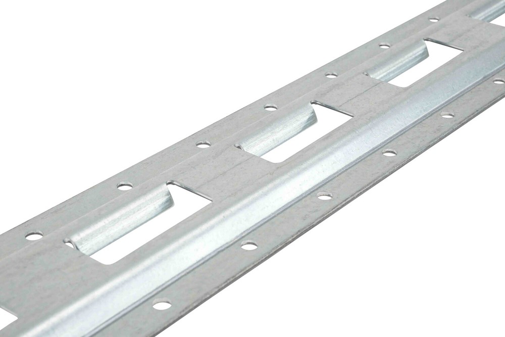 (8 Pack) E Track Vertical 5 ft. Galvanized Made in USA