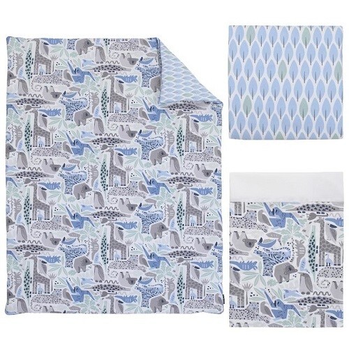 Dwell Studio Safari Skies 7Pc Crib Bedding Set Include Mobile/Blanket/Sheets++