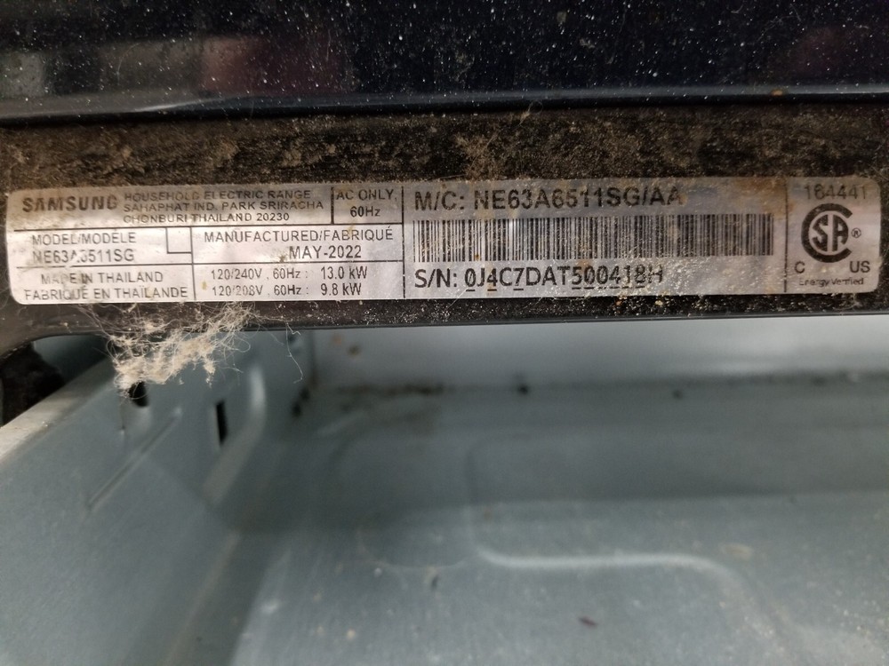 Genuine Samsung Range Oven, Infinite Switch # DG44-01009B