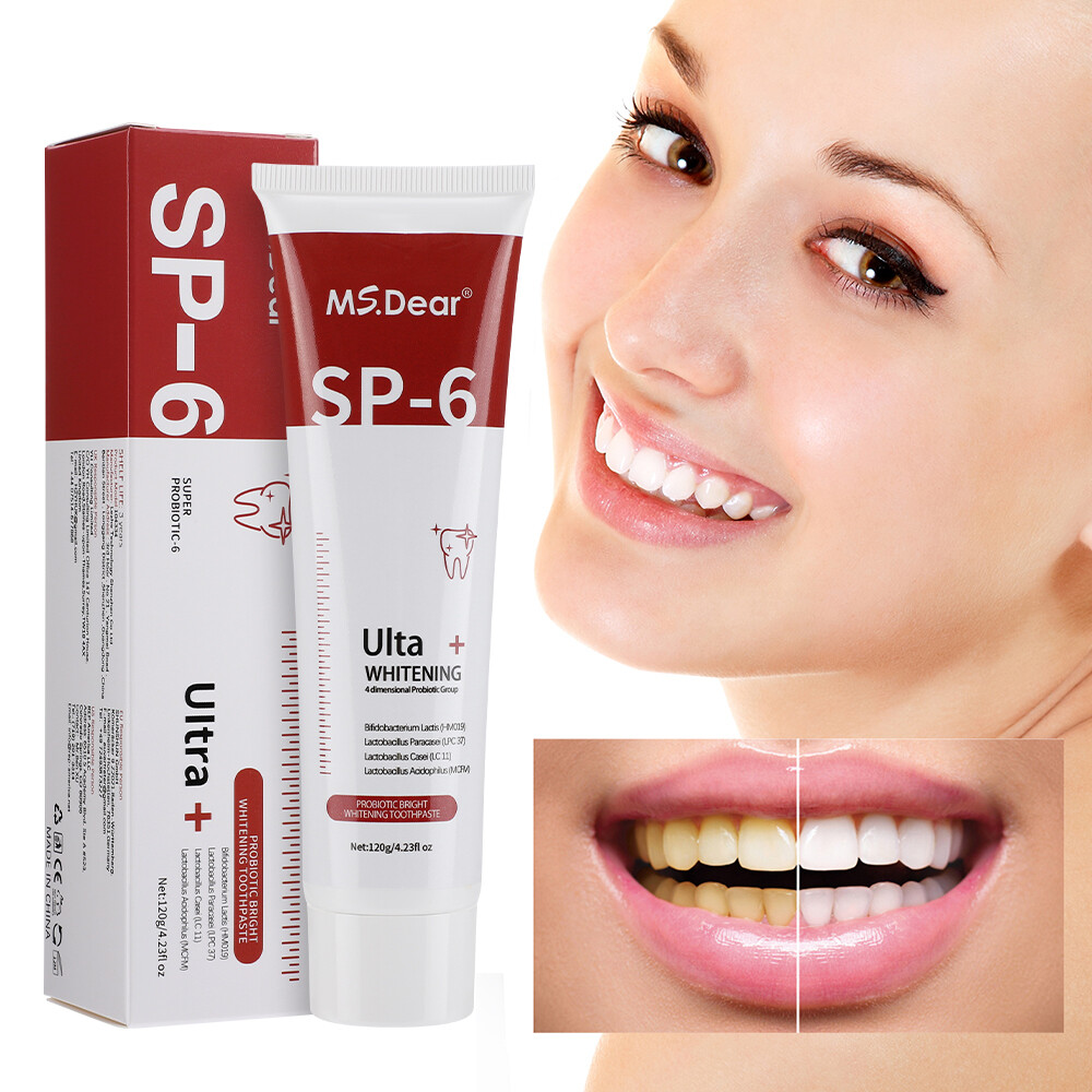 SP-6 Toothpaste, Whitening Sp-6 Toothpaste, Sp-6 Probiotic Whitening Toothpaste