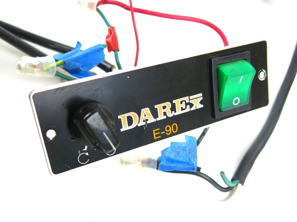 Darex E-90 End Mill Sharpener Motor, Switch & Wiring Assy