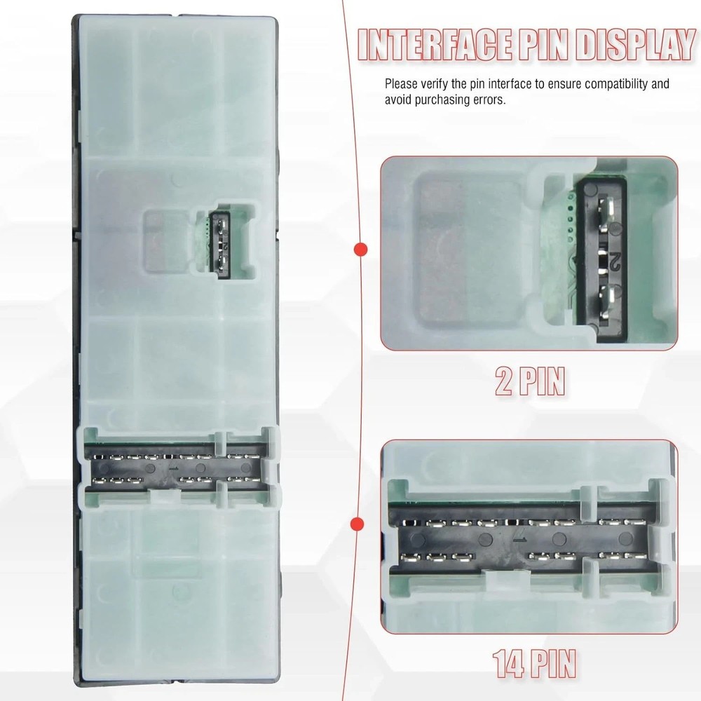 Master Power Window Switch Driver Side Compatible with 2009-2014 Maxima, 2008-20