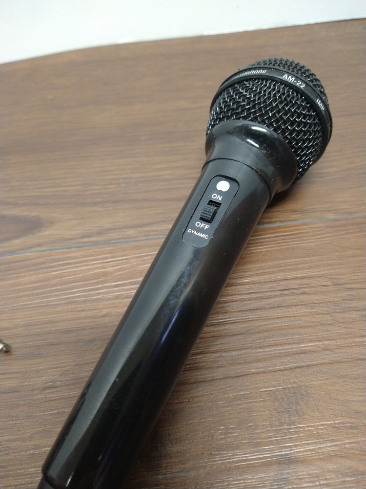 Microphone Labtec AM-22 Plastic Microphone Classic with Cable Untested
