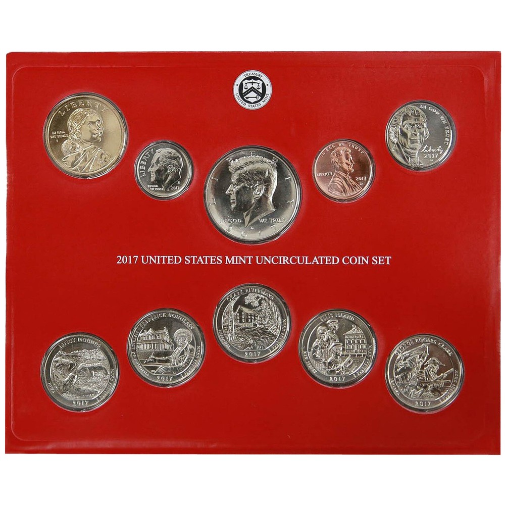 2017 Mint Set Original Plastic 20 BU US Coins BU