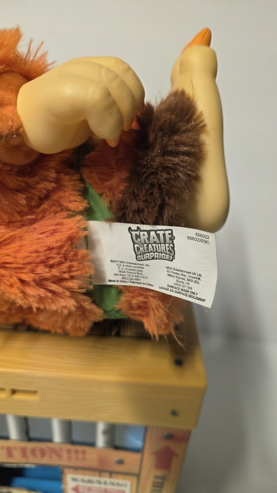 STUBBS, The Crate Creatures Surprise Interactive Monster With Cage
