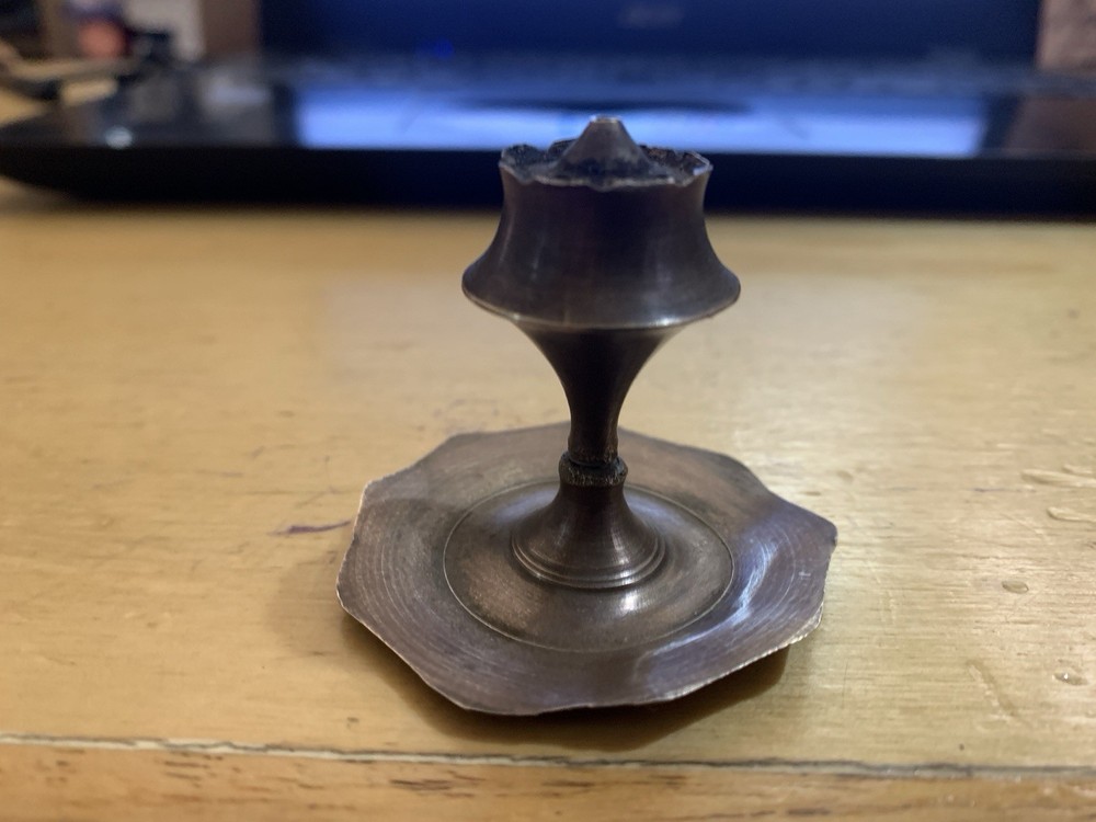 VINTAGE Brass Incense Holder