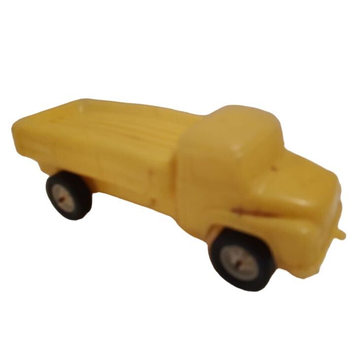 1950s Vintage Blow Mold HTF Plastic Toy Truck Pull Toy