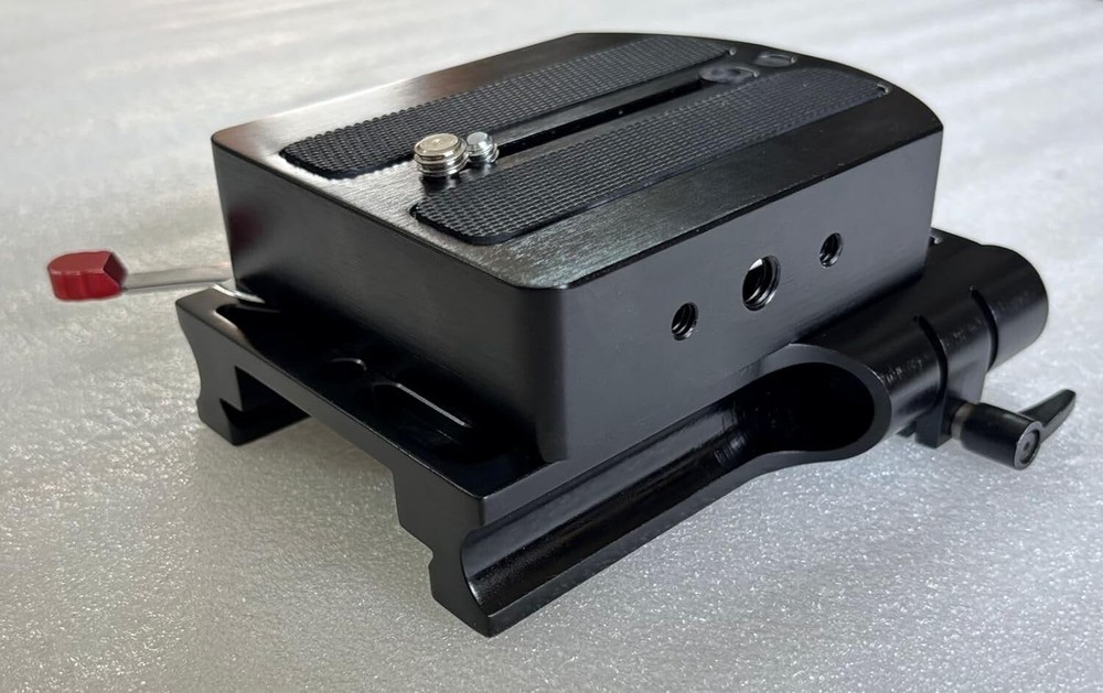 SHOOTVILLA 19mm Base Plate Height Support 30mm with Dovetail 22" Tripod Plate