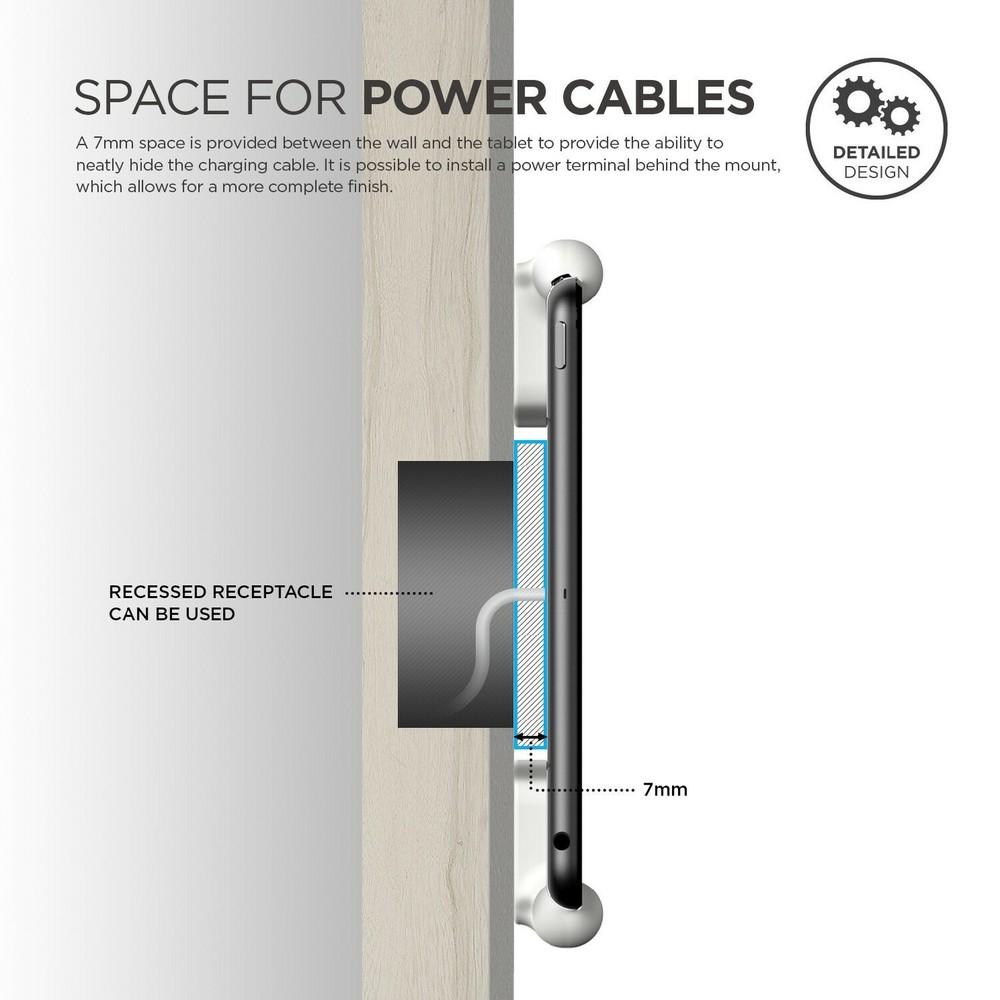 iPad Wall Mount - elago® Home Hub Wall Mount [White]