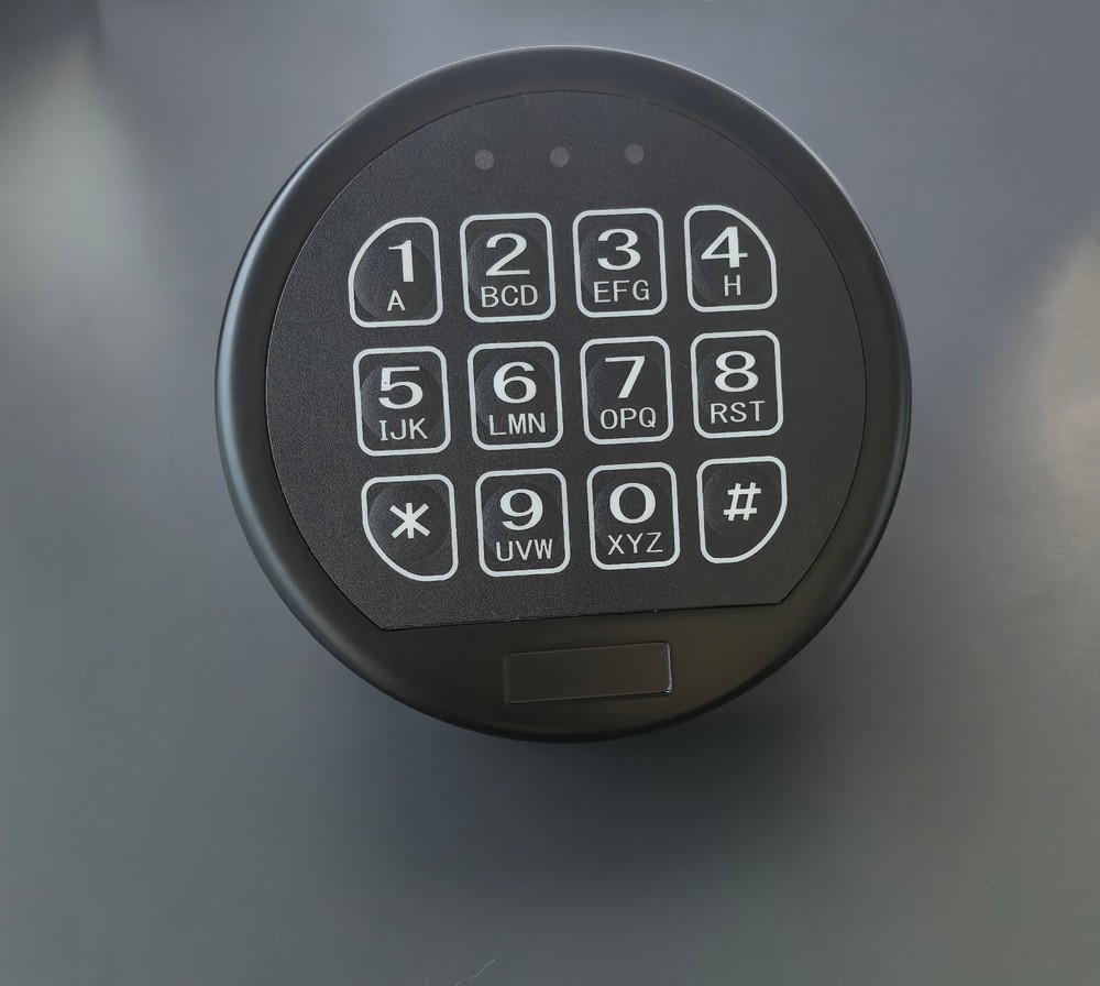 Gun Safe Lock Replacement Black Keypad with Swingbolt Lock Safe Electronic Lock