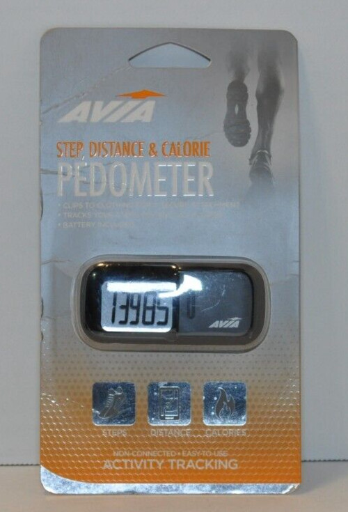 Avia Step Distance & Calorie Pedometer NEW! NWT