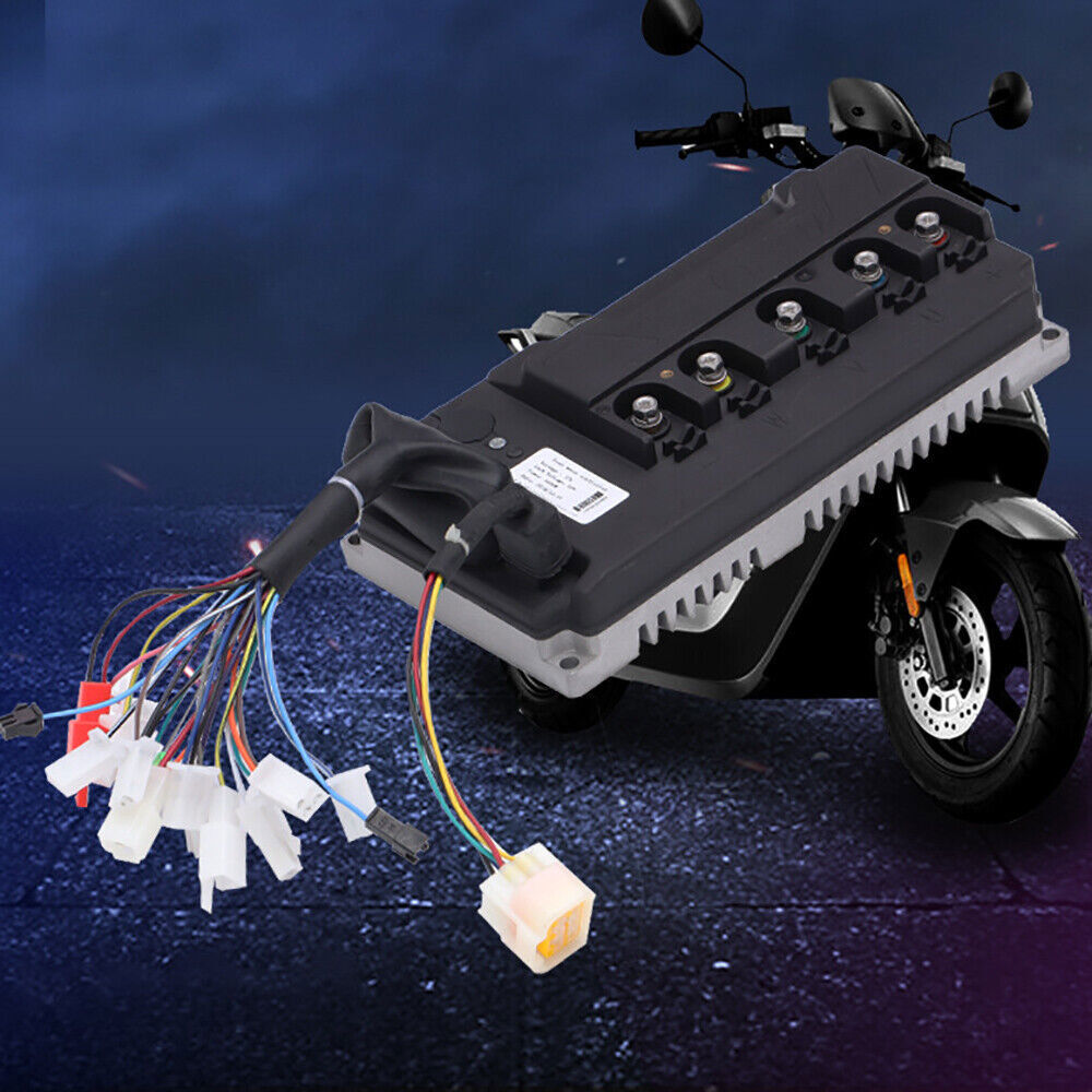 3000W 80A Controller For Electric Scooter / Bicycle Sine Wave Controller 60V-72V