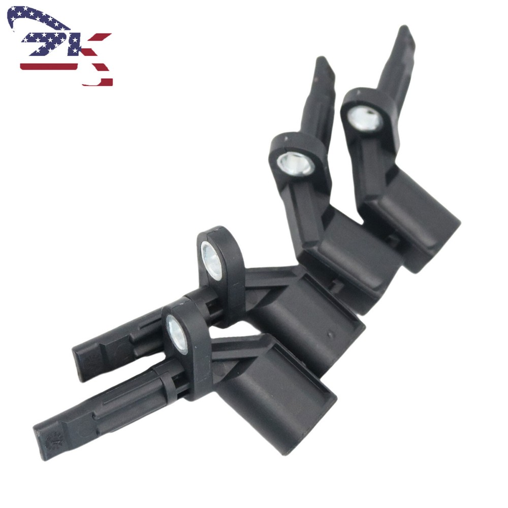 4PCS ABS Wheel Speed Sensor Set Front / Rear & Left / Right For VW AUDI A4 A5 A6