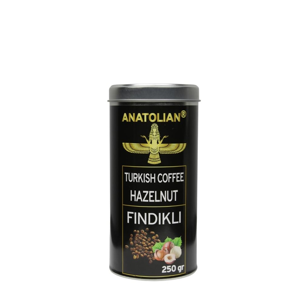 Hazelnut Turkish Coffee – Authentic Turkish Coffee with Premium Hazelnuts, 25...