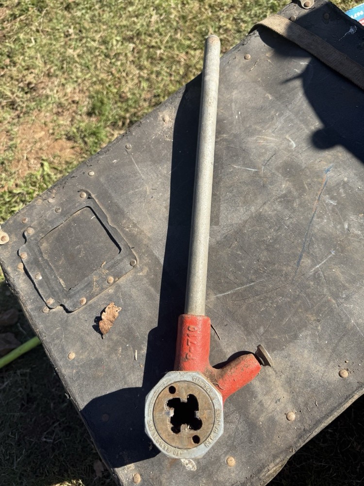 Ridgid #111-R Pipe Threader Ratchet & Handle USA