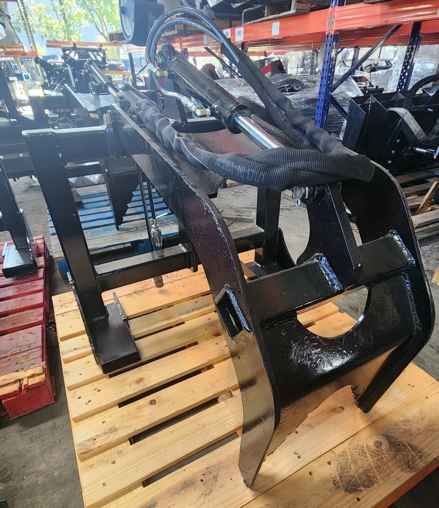 Hydraulic Pallet Fork Grapple Does Not Come With Forks Great Buy