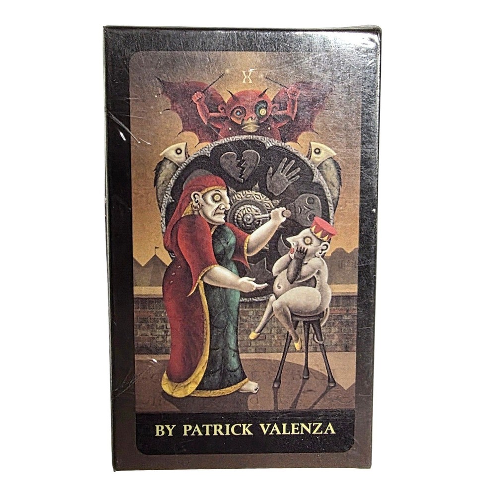 Deviant Moon Tarot Deck by Patrick Valenza New Sealed Divination Cards