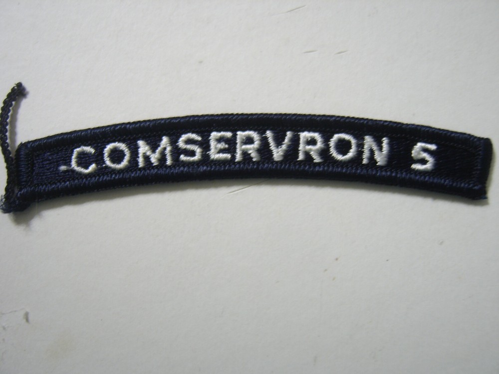 COMSERVRON 5  -   NAVY UIM SHOULDER TAB