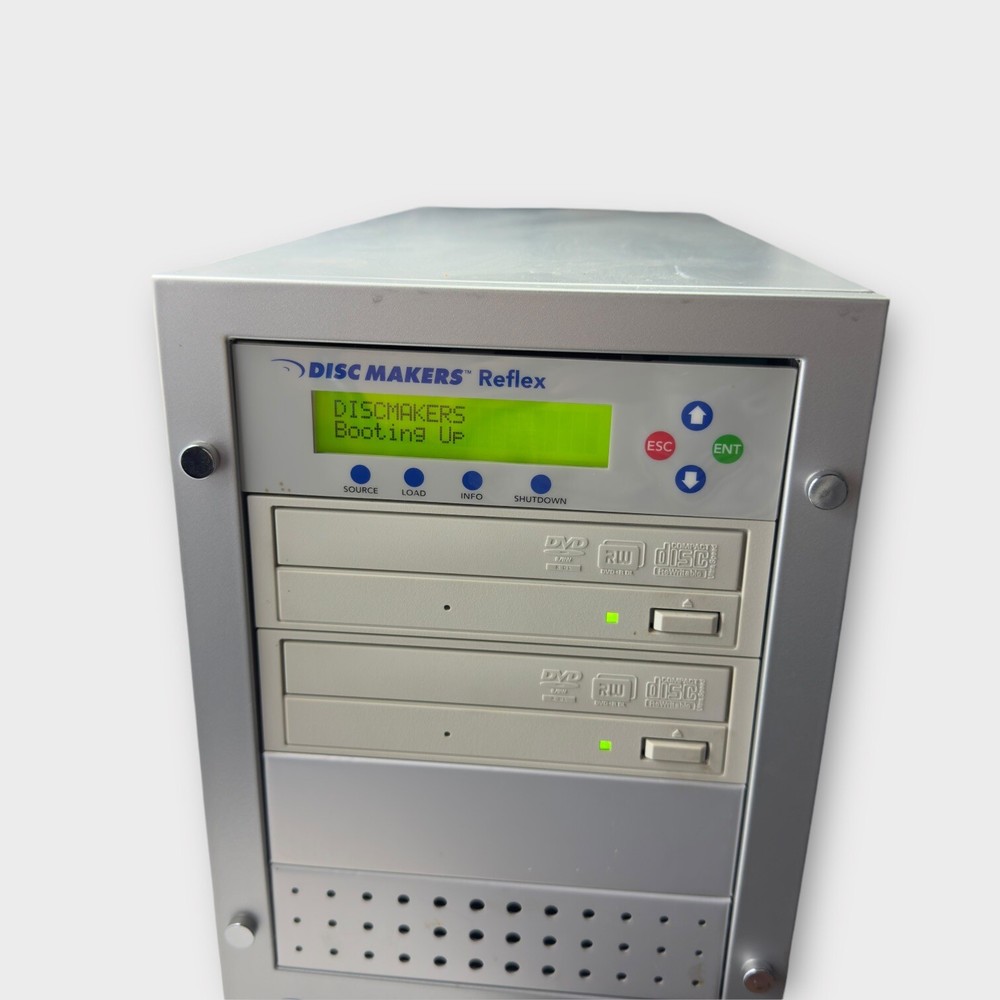 Disc Makers Reflex Reflex2-NEC Drives Disc DVD Duplicating Copying System Tested