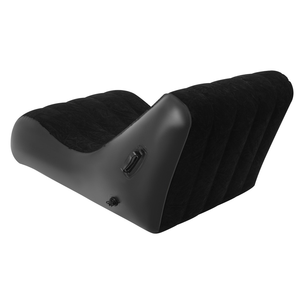 Single Inflatable Sofa Bed w/ Air Pump Pull Out Sofa Chair Max Capacity 441lbs