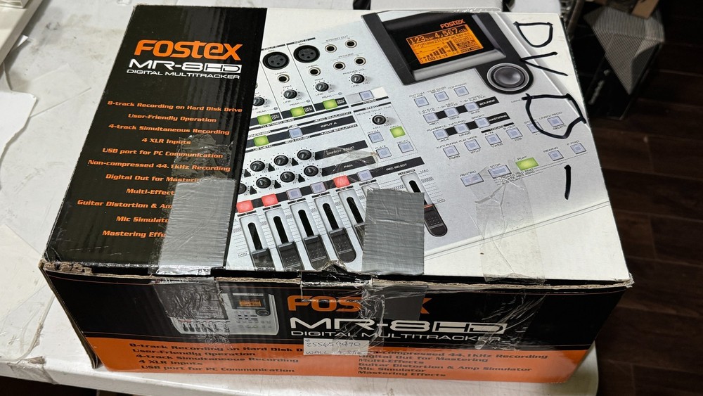 Fostex MR-8HD Digital Multitrack Recorder MR8HD - TESTED-