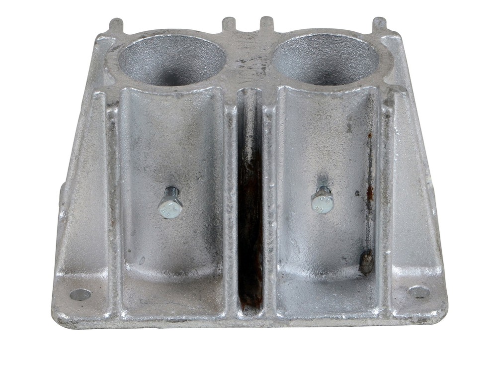 Steel Pipe Safety Railing Double Socket