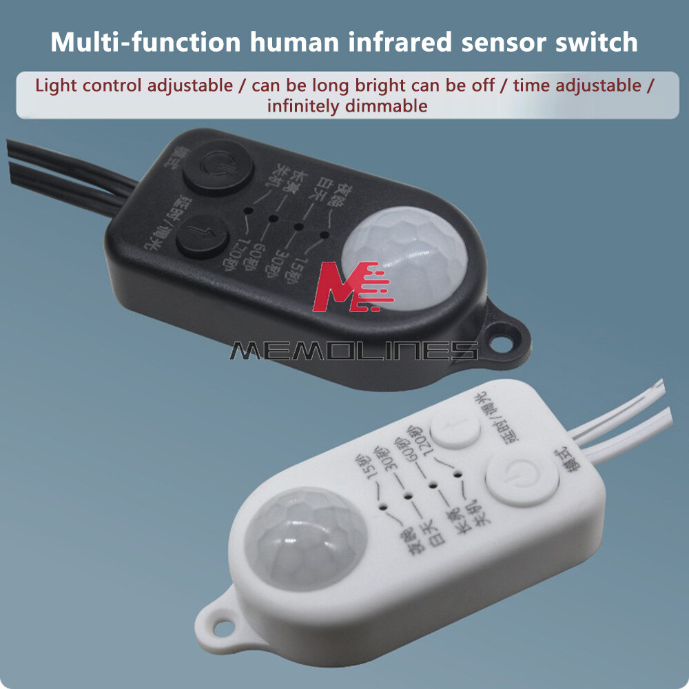 DC5-24V USB DC PIR Motion Sensor Switch Human Motion Sensor Detector Switch Kit