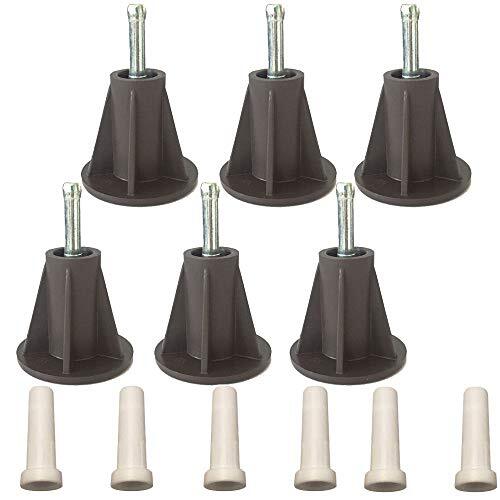 Bed Frame Feet Replacements Bed Frame Risers 2.25" Sturdy Feet For Bed Frames