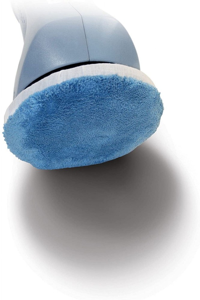 Auto Spa 5"-6" Microfiber Bonnet, Microfiber Material,2PK, Blue