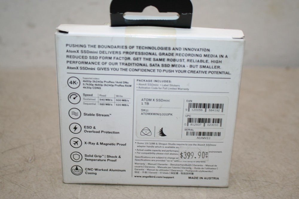 Angelbird AtomX SSDmini 1TB NEW SEALED