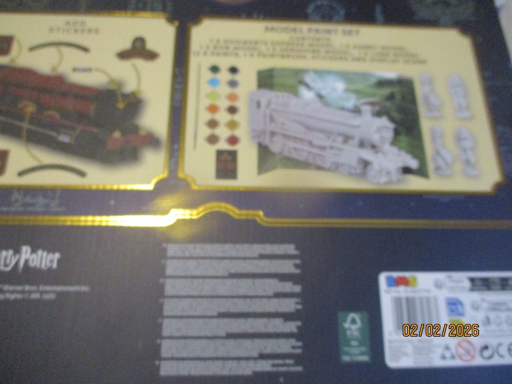 Harry Potter Hogwarts Express Model Paint Set - BNIB Still Sealed