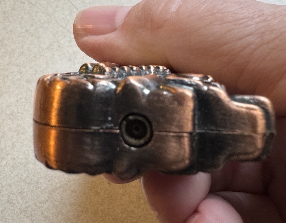 Bronze Motorcycle Die Cast Metal Lighter