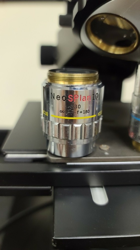 Olympus Microscope Objective NeoSPlan 10 Infinity Corrected 0.30 / f=180 / IC10