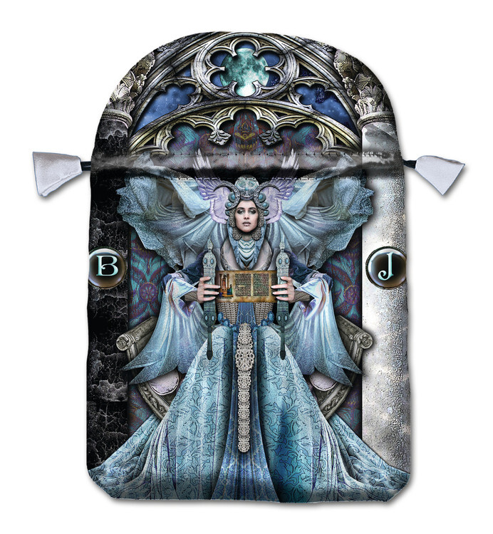 Illuminati Satin Tarot Card Bag Pouch