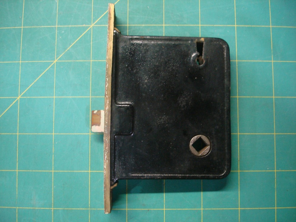 TRUE VINTAGE ALL BRASS MORTISE AND FACEPLATES
