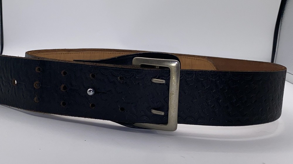 Jay-Pee Belt Wide Two Hooks Leather Vintage