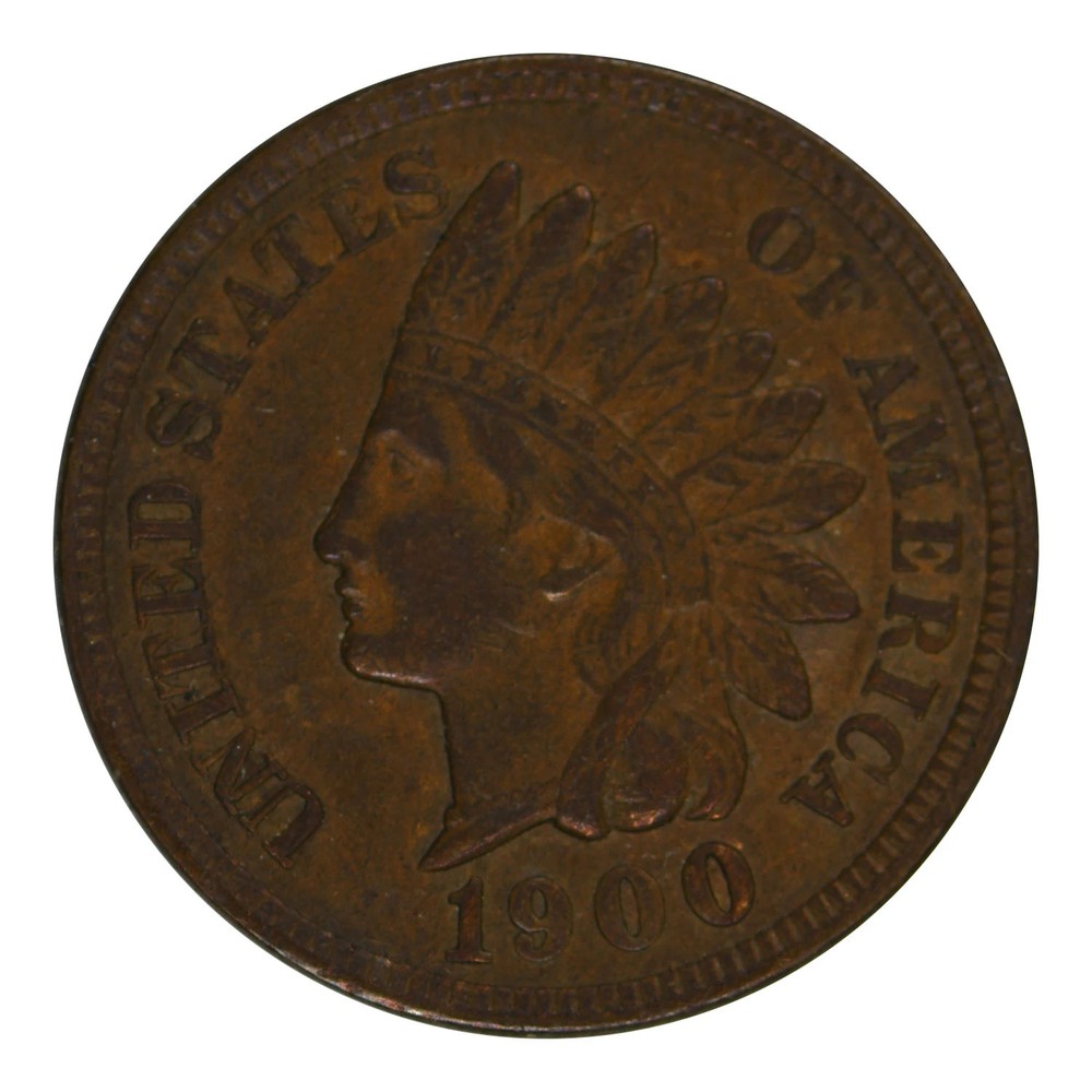 1900 Indian Head Cent About Uncirculated Condition