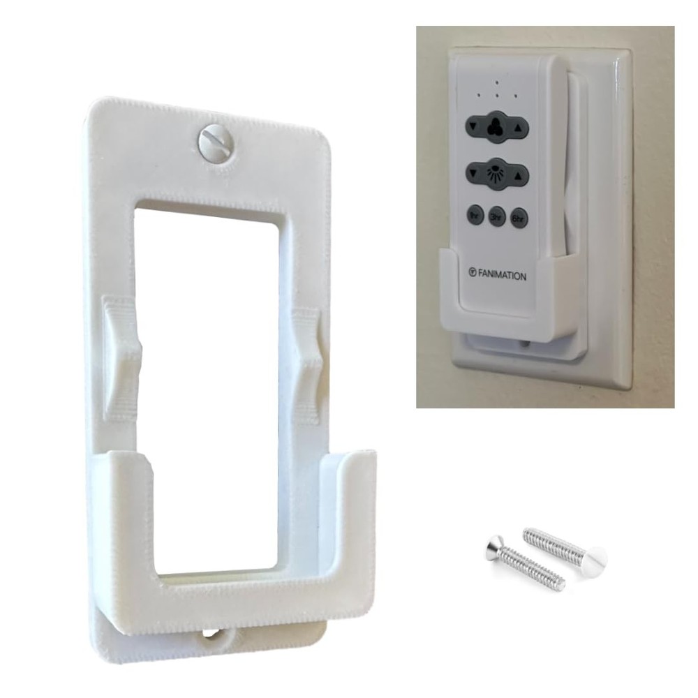 Replacement Wall Mount Holder Compatible with Fanimation CR500 Remote Control...