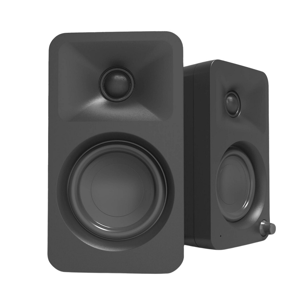 Kanto ORA 2-Way Wireless Desktop Speakers (Pair) - Reference Quality - Black