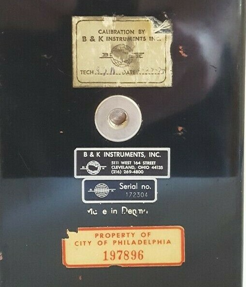 BK Bruel & Kjaer Type 2203 Precision Sound Meter Frequency Analyzer + 4145 Mic!