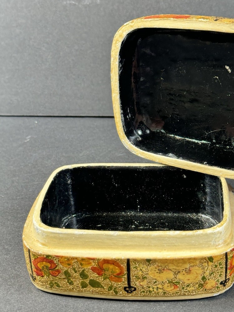 Hand Crafted In India Trinket Storage Box