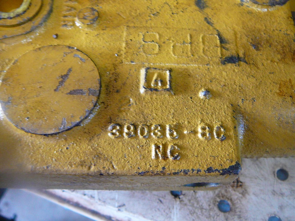 BPS 39036-80 DOUBLE SPOOL HYDRAULIC CONTROL VALVE