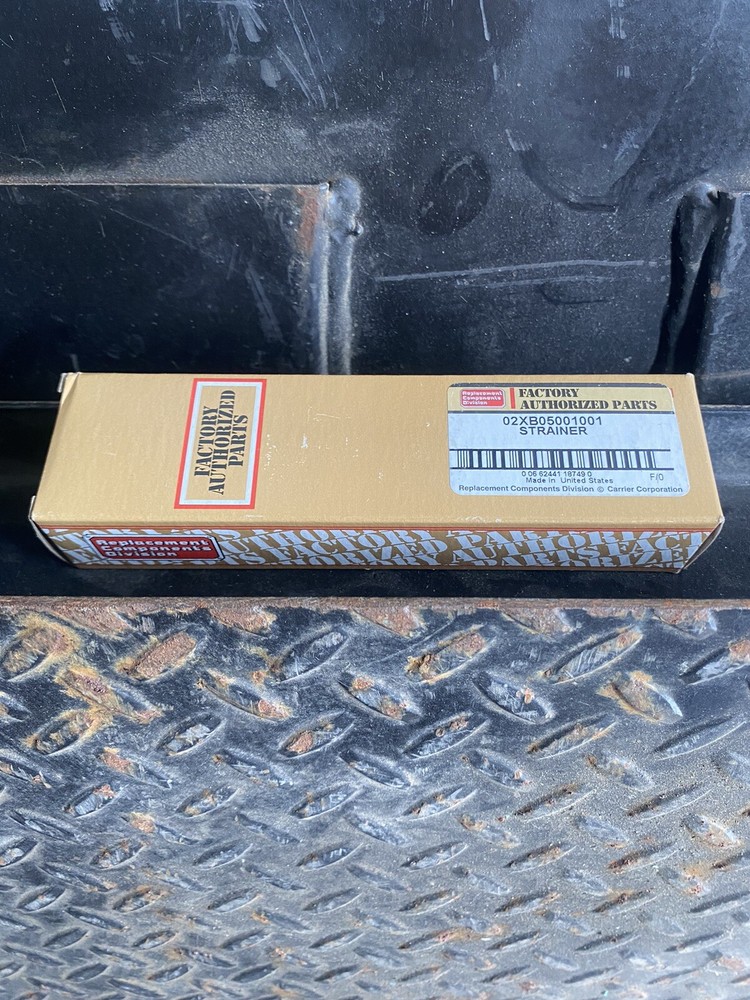 Carrier 02XB05001001 Sediment Strainer