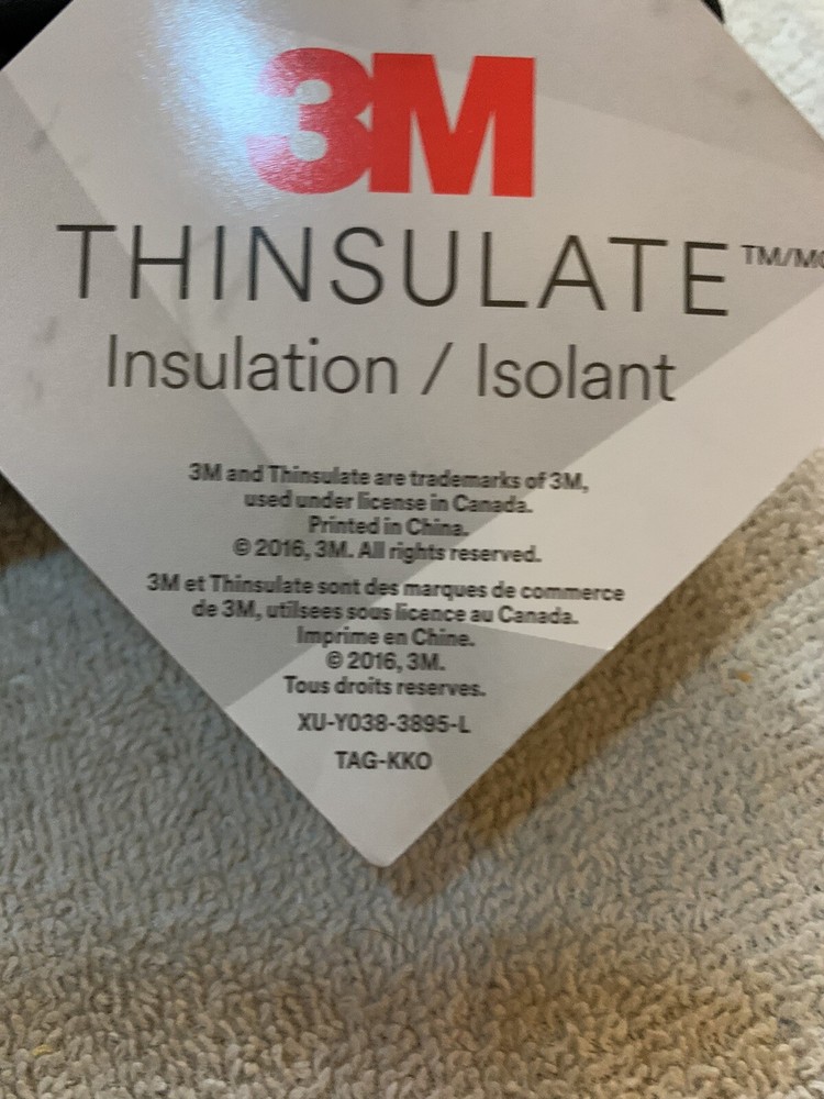 CEVAPRO 3M THINSULATE INSULATION ISOLANT With TGM-TEX Waterproof Insert