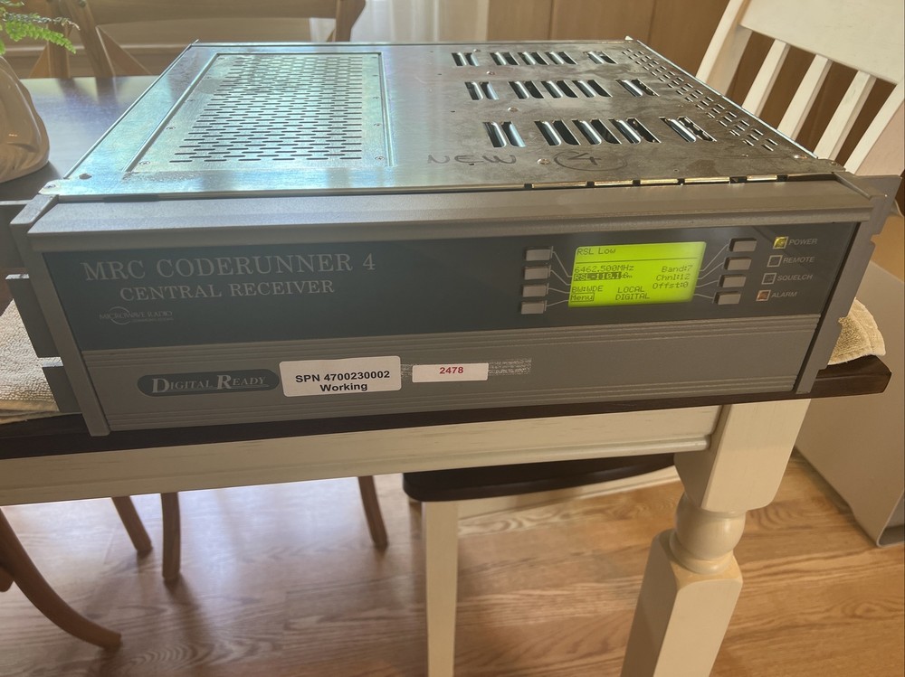 Microwave Radio Communications CodeRunner 4 Central Receiver Model 906837 MRC 2