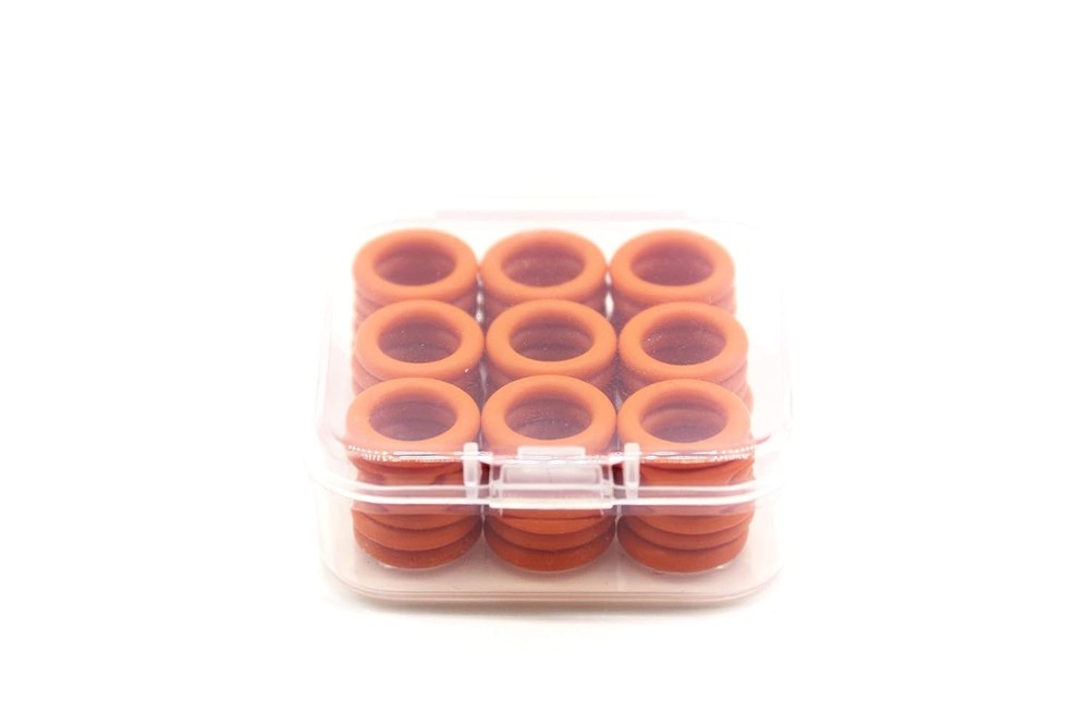 Dependable 1/4" Quick Coupler O-Rings - 50 Pack with High-Temperature Resistance