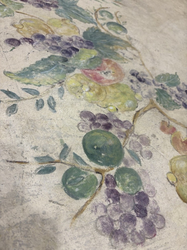 65190 Quality Decorator Cement Top Iron Table Dining Kitchen Table