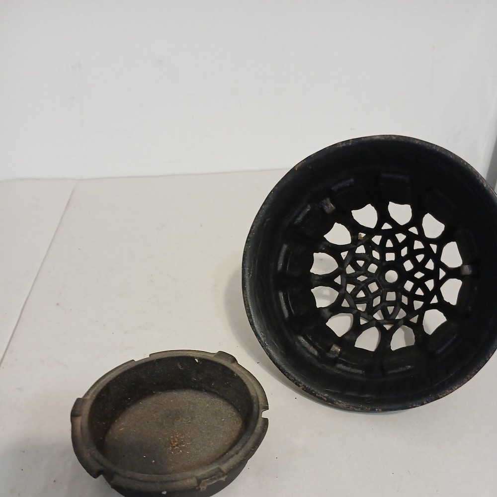 Antique Fancy cast Iron General Store String Holder- Dispenser