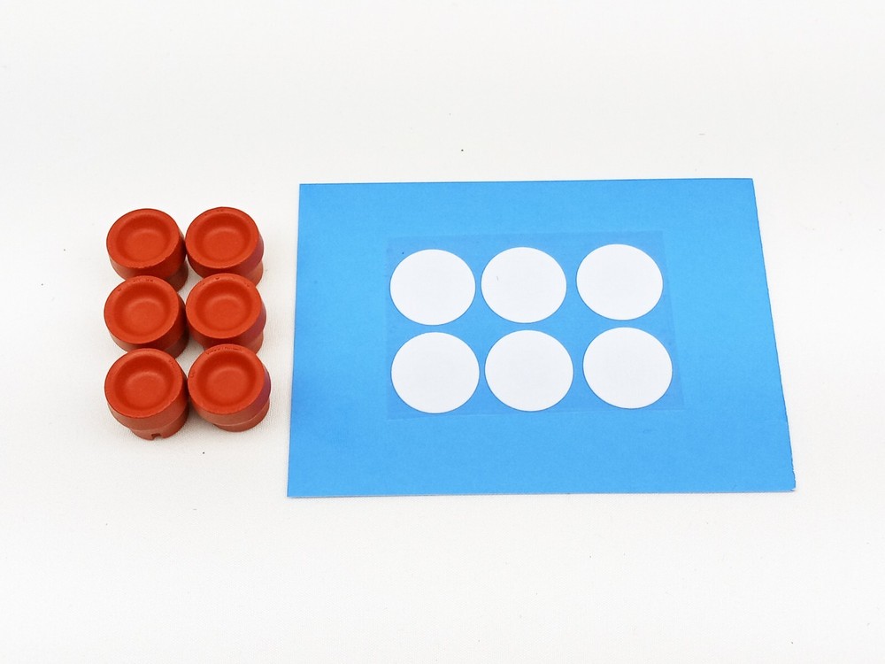Mushroom Grain Spawn DIY Jar Lid Kit - 6 pack