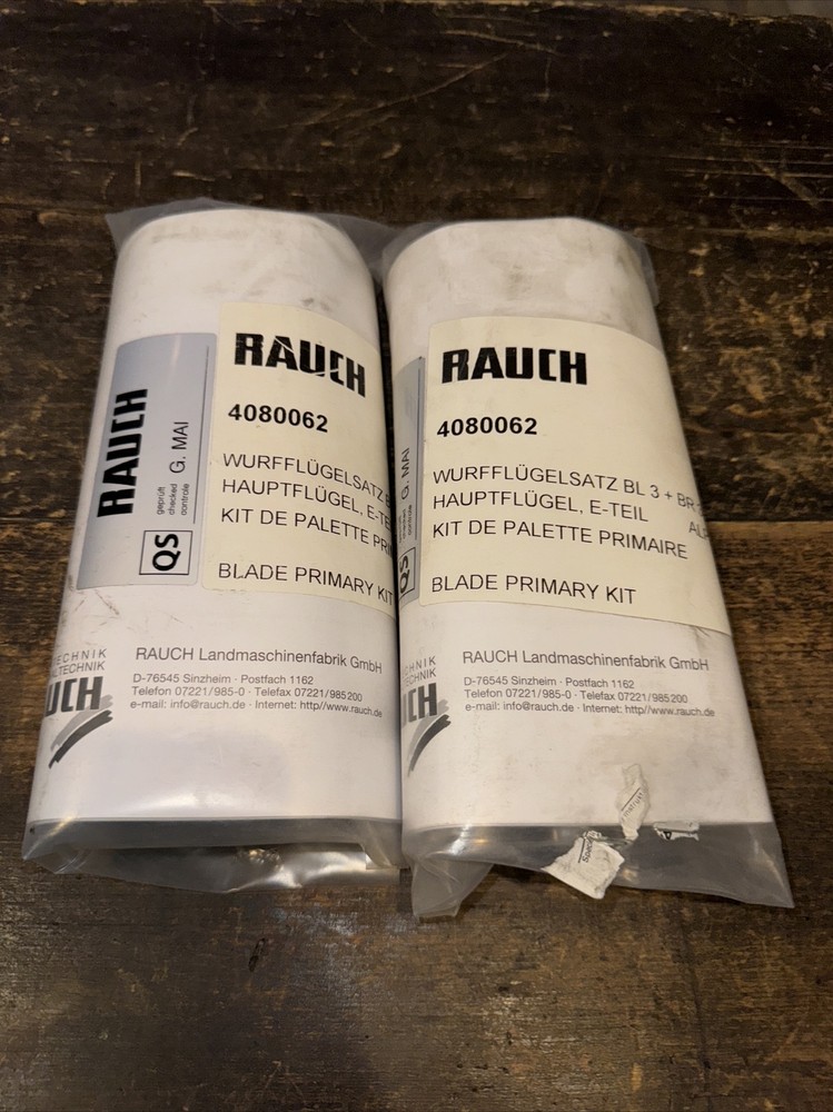 NOS Kuhn & Rauch Fertilizer Spreader Paddle / Blade Set